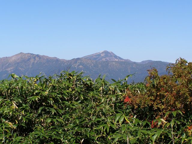 大日ヶ岳より白山_大日ヶ岳