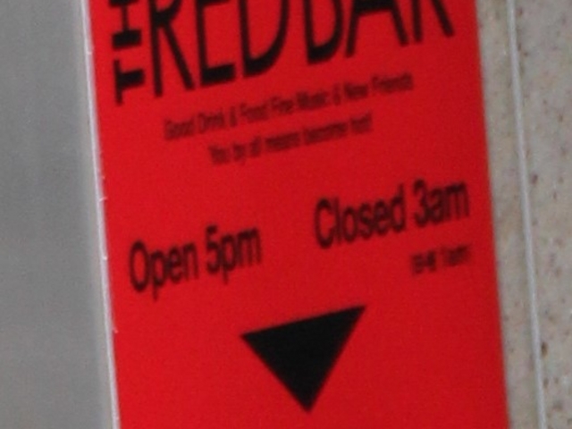 GhTHE RED BAR̓eʐ^1