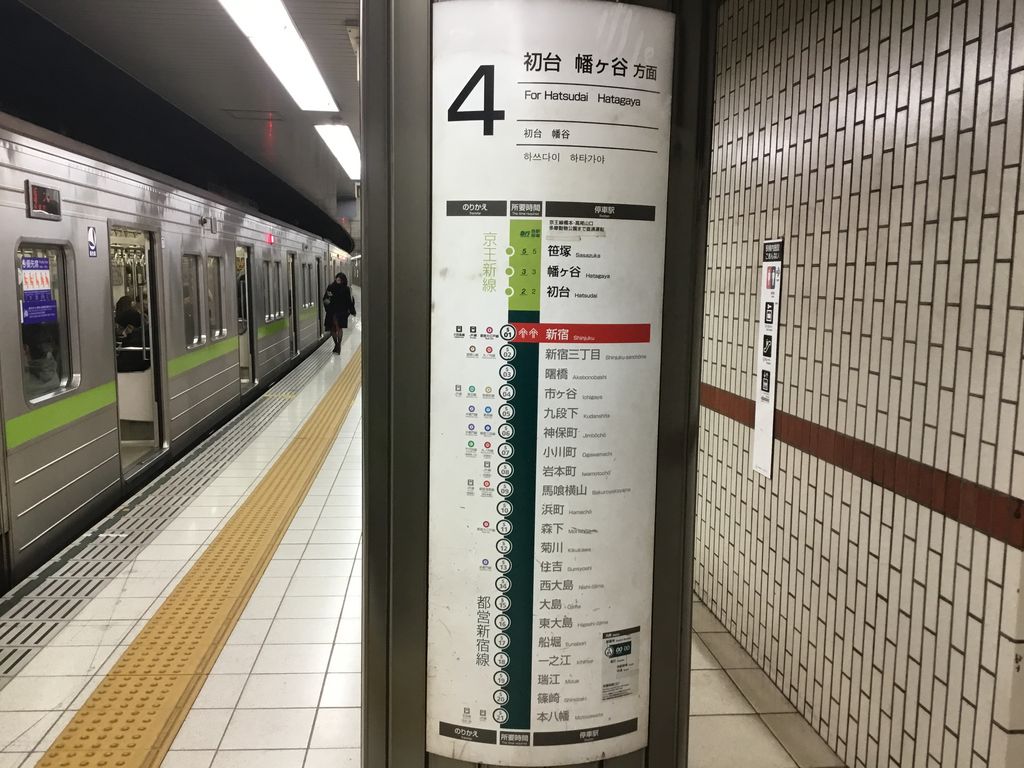 【都営新宿線 新宿駅】アクセス・営業時間・料金情報