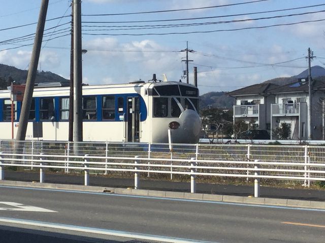 【オマケ写真】
三間の務田駅から新幹線 発車～w_あかまつ農園