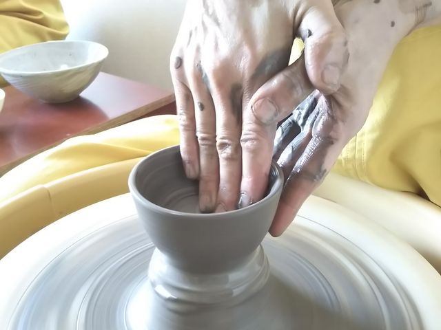 �搶�̌���ꂽ�Ƃ���Ɂc�c�I_���|�����@ceramic studio QUM