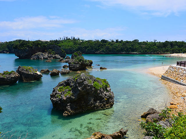 �R�o���g�u���[�̊C_�Ɍv�r�[�`