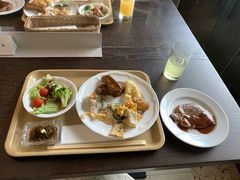 沖縄フェアバイキングのステーキと食べ物飲み物_ガーデンホテル紫雲閣東松山