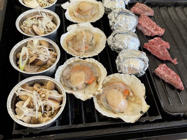 BBQは美味しかった_空庭温泉 OSAKA BAY TOWER