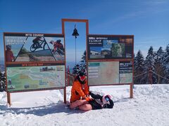 60��̃X�m�[�{�[�h�������񂳂�̃p���R�[���ڗ����]�[�g�ւ̓��e�ʐ^1