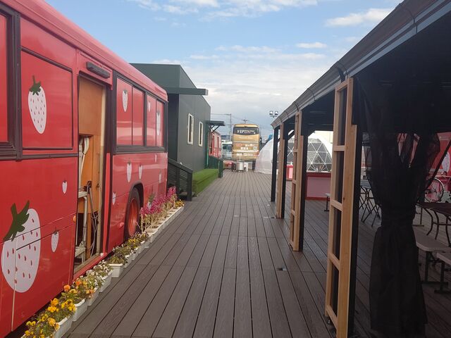 ���킢���o�X�̗V�я�ƍL���E�b�h�f�b�L�̋x�e�X�y�[�X�ł��B_�X�g���x���[�t�@�[��BERRYBERRYBERRY