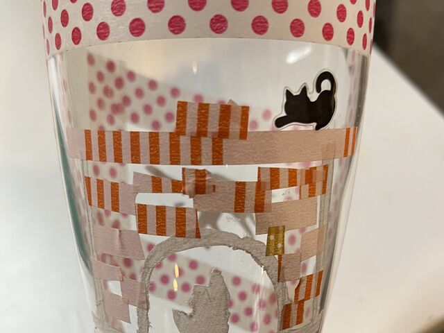 �K���X�Ƀe�[�v��\����A�؂蔲���������B_�V�I�H�[zoo���������