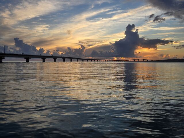 �T�b�v�̌����Ɏ��g�̃X�}�z�ɂĎB�e_Blue Turtle Ocean Sports