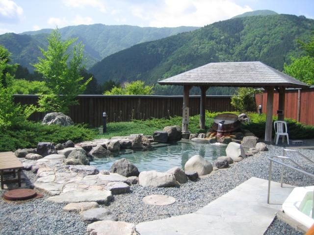 露天風呂(淡墨乃湯)_うすずみ温泉 四季彩館