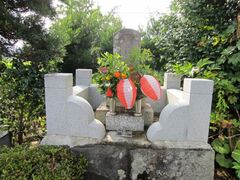 濁流の人柱-史跡舛屋伊兵衛の墓(円楽寺)の写真1