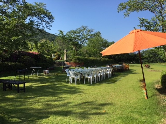 �V�R�Ő��̃v���C�x�[�g�K�[�f��_NIKKOEN�@BBQ&PARTY�@GARDEN