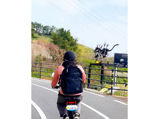 �d�C�o�C�N�ŃT�C�N�����O�����K�Ɂ�_ONOMICHILL(���]�Ԃł͂Ȃ��d�C�o�C�N�����^��)