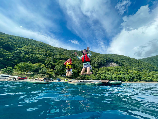 �S���̌����v���o�̕󔠂�_Kawaguchiko Outdoor Guide