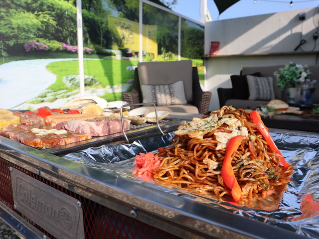 �Ή��̐X�@CAMP&BBQ
