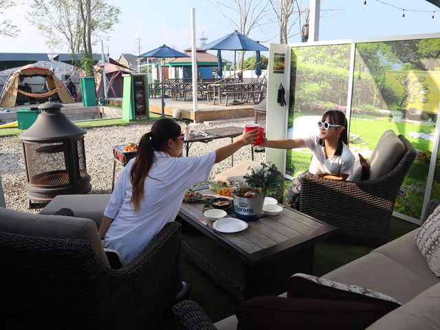 �Ή��̐X�@CAMP&BBQ