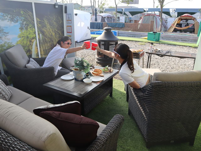 �Ή��̐X�@CAMP&BBQ