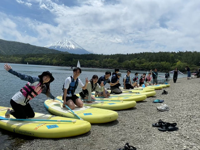 �x�m�R���o�b�N�ɒ��ԒB��SUP�̌���_A_STAND Mt,Fuji