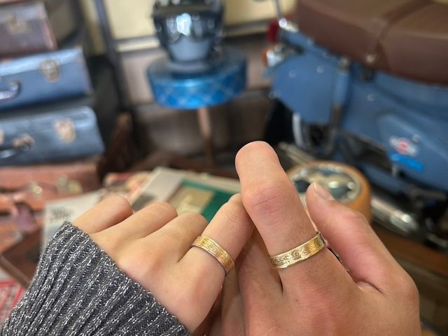 �`���j�W�A�̃R�C���Ńy�A�����O_�R�C�������O����̌� Cllepham Coin(�N���b�|���R�C��)