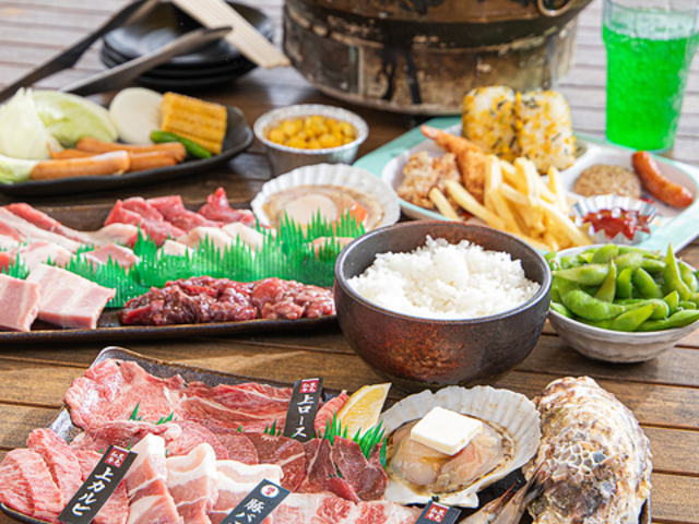 ����BBQ�̂�т�e���XOKIRAKU �I�L���N�̎ʐ^1