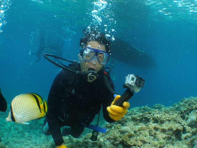 �������B���Ă��炢�܂����I�@�C�̐F���������L���C�Ɏʂ�A�����ꏏ�ł����I�I_Sea Monk