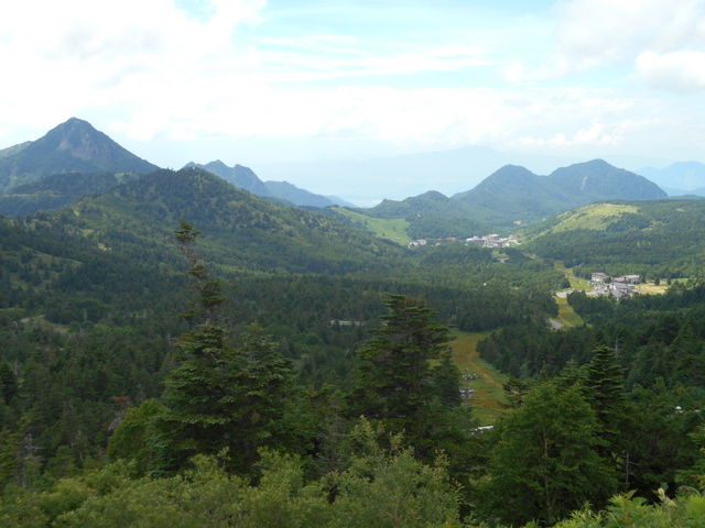 ����R����u�ꍂ�����ʂ̒��]�B_�u�ꍂ������R�R��