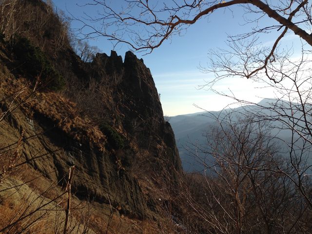 ��V�̒���܂ł��������B���������̎������ƒn�ʂɕX�������Ă�̂��E�E�E�B_��R�k