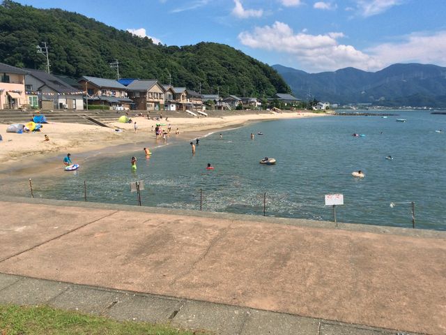 菅浜海水浴場の砂　（海の手前）　ヤフオクのみ出品！　福井県　Beach Sand　Japan Fukui Prefecture