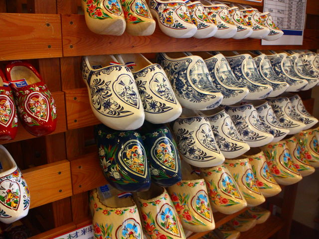 オランダ土産 木製靴