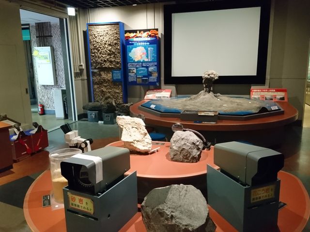 岩石コーナー_鹿児島県立博物館