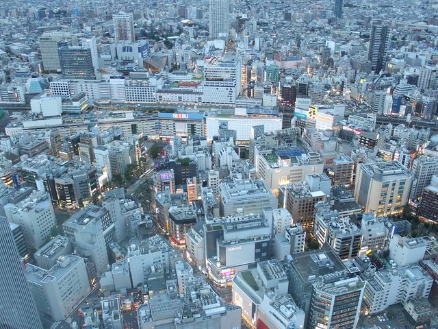 池袋駅方面_サンシャイン60展望台 てんぼうパーク