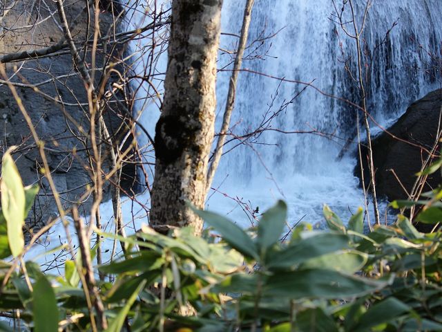 水しぶき_三段の滝