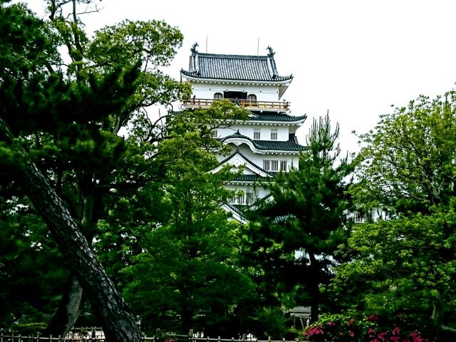 駅の近く_福山城