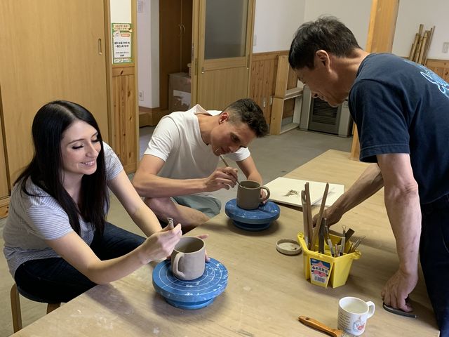 コーヒーカップ作り_北泉窯陶芸教室