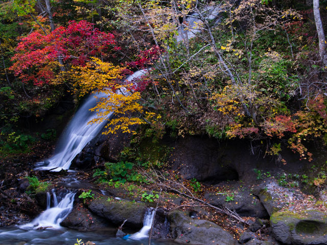 2019年の紅葉_三段の滝