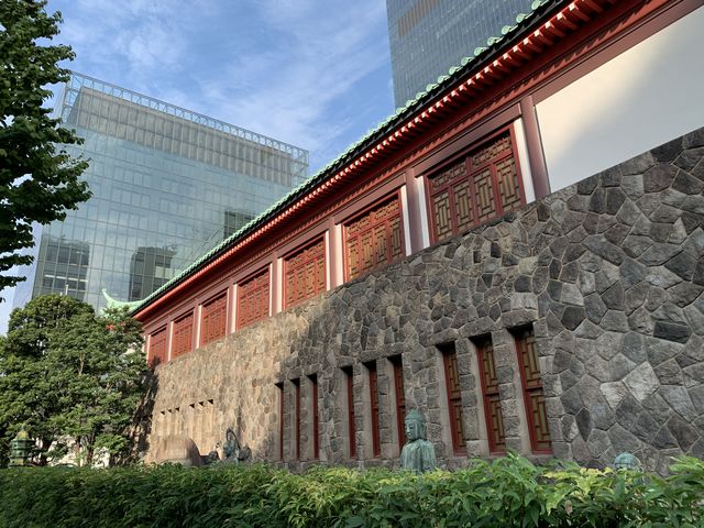 【大倉集古館】中華テイストの外観_大倉集古館