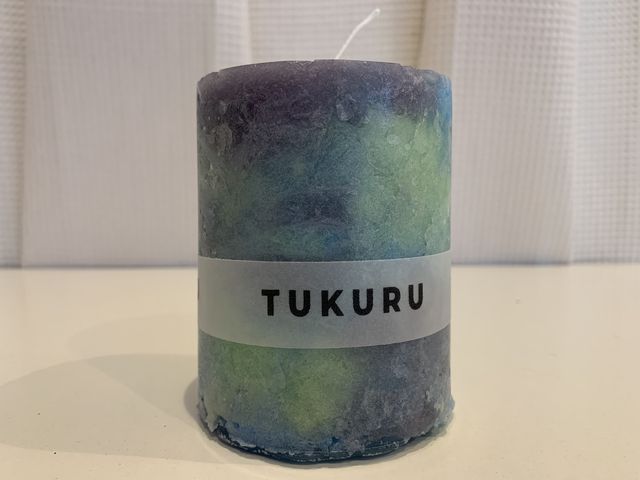 �Y��ȃ}�[�u���͗l�̃L�����h�����o���܂����B_TUKURU�����X