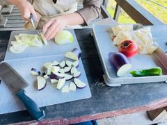 �ނ�����񂳂�̉������t���[�c�K�[�f���ւ̓��e�ʐ^1