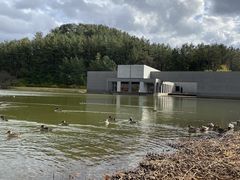 tacky����̓y�匝�L�O�قւ̓��e�ʐ^1