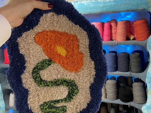 �`�����R�Ɍ��߂�܂���_tufting studio CREA