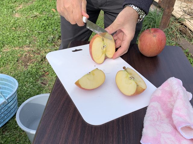 �����������S�����̏�Ő؂��ĐH�ׂ܂���_����񂲉�