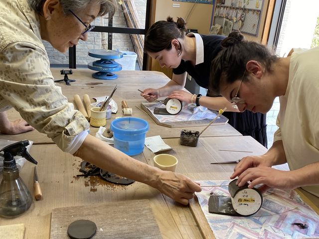 cup making_�N���C���[�N�X �A�g���G