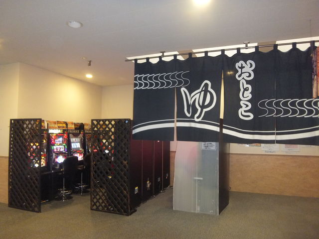 飛騨高山日帰り温泉 ひだまりの湯 男性風呂入り口_飛騨高山温泉 ひだまりの湯