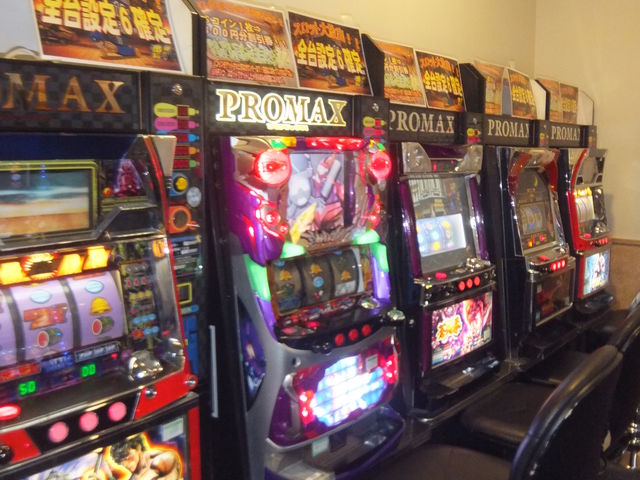 飛騨高山日帰り温泉 ひだまりの湯 スロットコーナー _飛騨高山温泉 ひだまりの湯