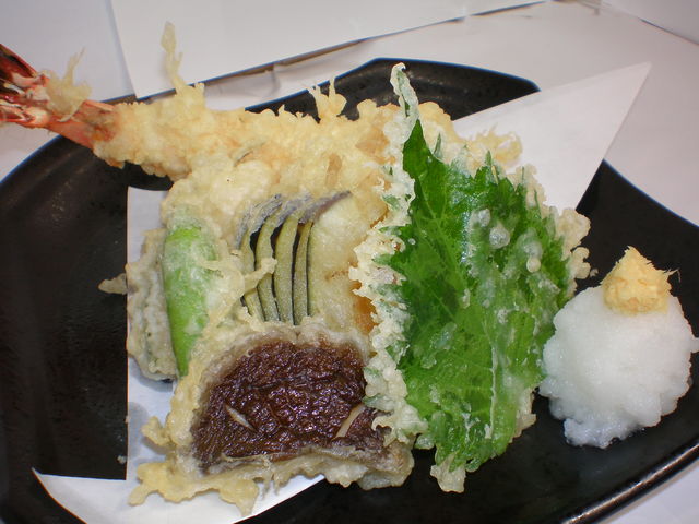 飛騨高山日帰り温泉 ひだまりの湯 天ぷら盛り合わせ_飛騨高山温泉 ひだまりの湯