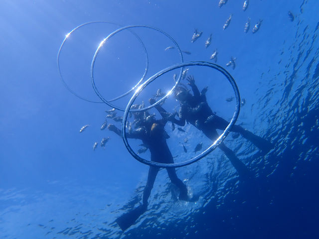 �o�u�������O�������C���J�݂������Y��ɍ��܂���`��_Divingshop Ryo