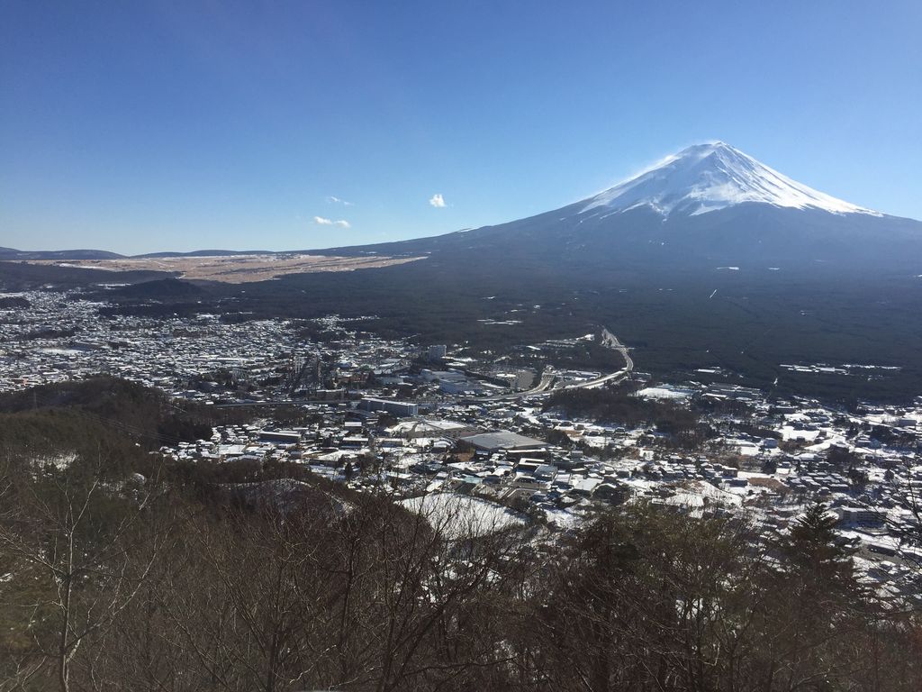河口湖天上山公園カチカチ山ロープウェイ