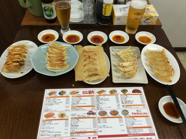 各店舗の焼き餃子_宇都宮餃子さつき 来らっせ本店