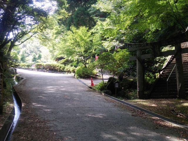 �����ÕQ�_�Ј�̒����B���̐�ɒ��ԏ�_�����ÕQ�_��