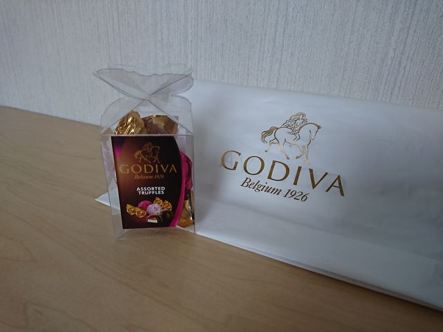 ゴディバのチョコレート_ゴディバ ジャズドリーム長島店