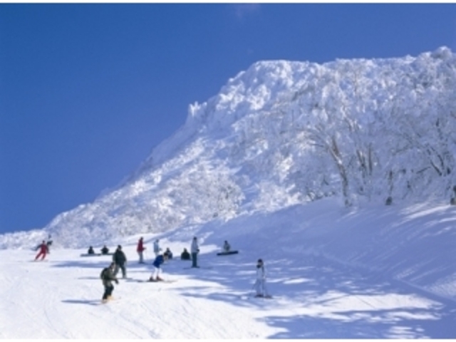 晴天で気持ちよかったです！_山形蔵王温泉スキー場